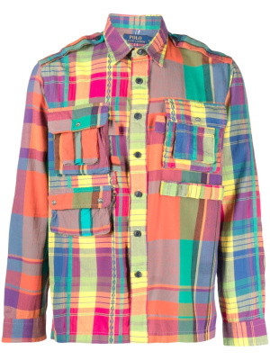 

Checkered multi-pocket shirt, Polo Ralph Lauren Checkered multi-pocket shirt