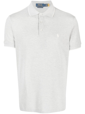 

Embroidered-logo cotton polo shirt, Polo Ralph Lauren Embroidered-logo cotton polo shirt