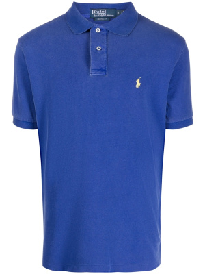 

Logo-embroidered shortsleeved polo shirt, Polo Ralph Lauren Logo-embroidered shortsleeved polo shirt