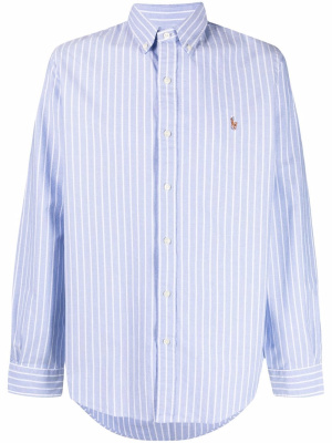 

Striped embroidered horse shirt, Polo Ralph Lauren Striped embroidered horse shirt
