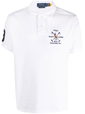 

Logo-embroidered polo shirt, Polo Ralph Lauren Logo-embroidered polo shirt