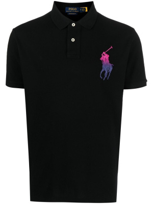 

Embroidered-logo polo shirt, Polo Ralph Lauren Embroidered-logo polo shirt