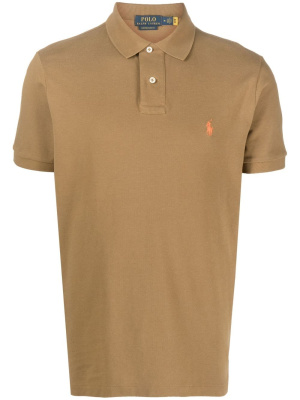 

Embroidered-logo polo, Polo Ralph Lauren Embroidered-logo polo