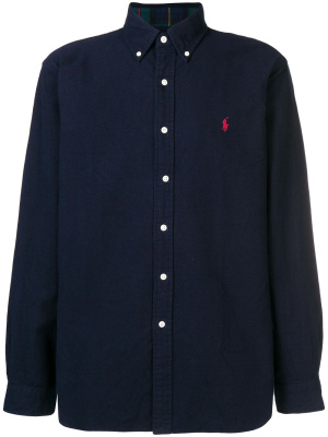 

Embroidered logo button-down shirt, Polo Ralph Lauren Embroidered logo button-down shirt