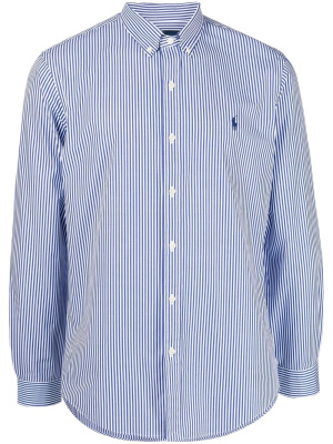 

Pinstriped button-down shirt, Polo Ralph Lauren Pinstriped button-down shirt