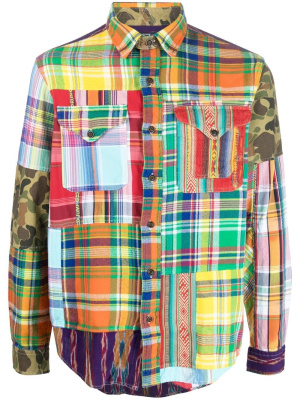 

Patchwork-design shirt, Polo Ralph Lauren Patchwork-design shirt