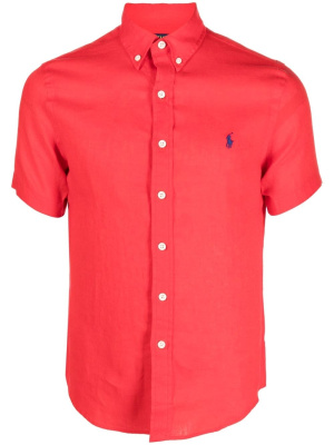

Short-sleeve linen shirt, Polo Ralph Lauren Short-sleeve linen shirt