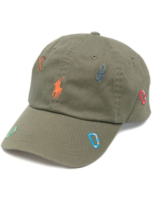 

Embroidered baseball cap, Polo Ralph Lauren Embroidered baseball cap