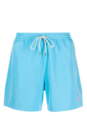 

Embroidered-logo swim shorts, Polo Ralph Lauren Embroidered-logo swim shorts