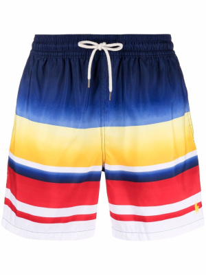 

Stripe print swim shorts, Polo Ralph Lauren Stripe print swim shorts