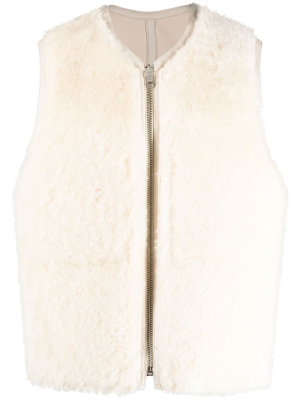 

Reversible shearling gilet, OUR LEGACY Reversible shearling gilet