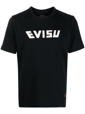 

Logo-print cotton T-shirt, EVISU Logo-print cotton T-shirt
