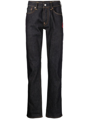 

Contrasting-panel jeans, EVISU Contrasting-panel jeans