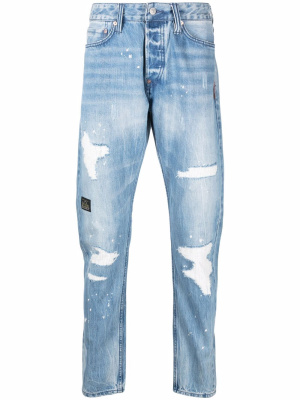 

Slim-fit ripped jeans, EVISU Slim-fit ripped jeans