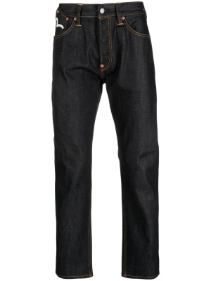 

Logo-patch straight-leg jeans, EVISU Logo-patch straight-leg jeans