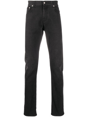

Mid-rise slim-fit jeans, Alexander McQueen Mid-rise slim-fit jeans
