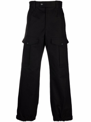

Flap-pocket cotton trousers, Alexander McQueen Flap-pocket cotton trousers
