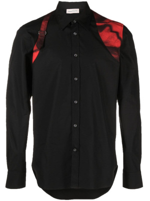 

Harness cotton shirt, Alexander McQueen Harness cotton shirt
