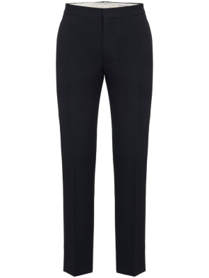

Slim-fit tailored wool trousers, Alexander McQueen Slim-fit tailored wool trousers