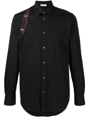 

Shoulder brace detail shirt, Alexander McQueen Shoulder brace detail shirt