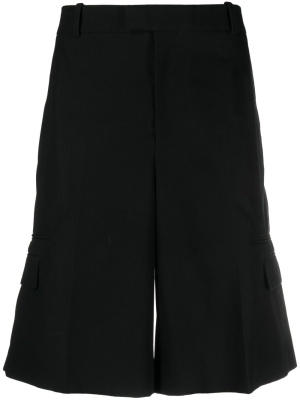 

Tailored cotton shorts, Alexander McQueen Tailored cotton shorts