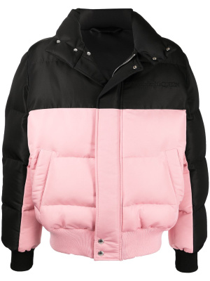 

Two-tone puffer jacket, Alexander McQueen Two-tone puffer jacket