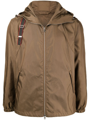 

Lightweight side-strap jacket, Alexander McQueen Lightweight side-strap jacket