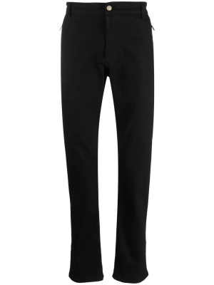 

Zip-pocket straight-leg jeans, Alexander McQueen Zip-pocket straight-leg jeans