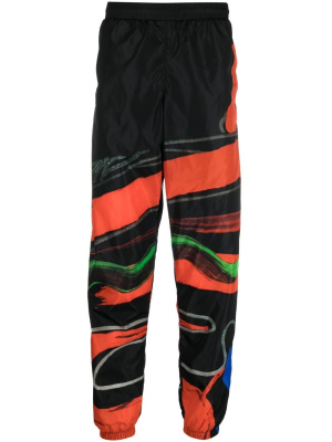

Abstract-print track pants, Moschino Abstract-print track pants