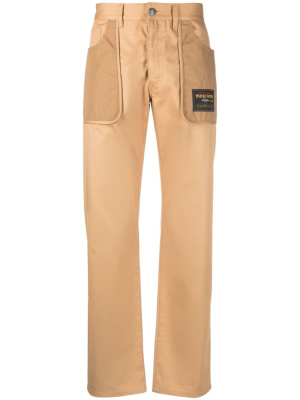 

Straight-leg cotton trousers, Moschino Straight-leg cotton trousers