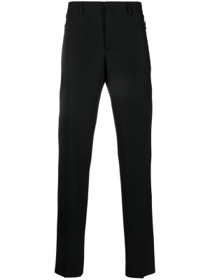 

Mid-rise slim-cut trousers, Moschino Mid-rise slim-cut trousers