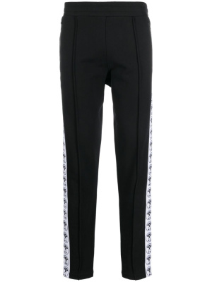 

Logo-print cotton track trousers, Moschino Logo-print cotton track trousers