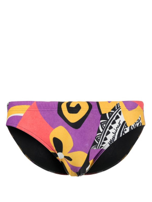 

Abstract-print swimming trunks, Moschino Abstract-print swimming trunks