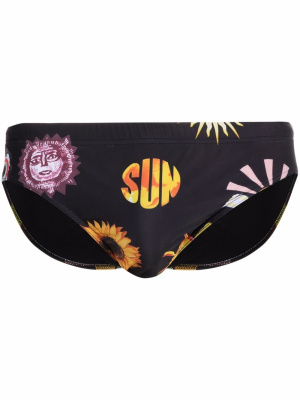 

Sun-print swim trunks, Moschino Sun-print swim trunks