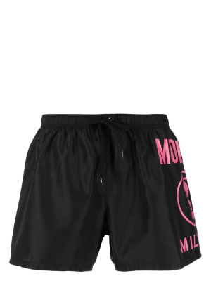 

Logo-print swim shorts, Moschino Logo-print swim shorts
