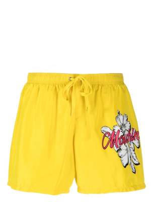

Logo-print swim shorts, Moschino Logo-print swim shorts