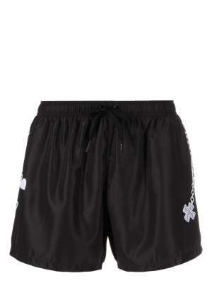

Logo-print swim shorts, Moschino Logo-print swim shorts