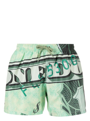 

Graphic-print swim shorts, Moschino Graphic-print swim shorts