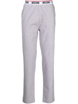 

Logo-waistband track pants, Moschino Logo-waistband track pants
