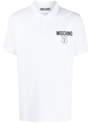 

Logo-print polo shirt, Moschino Logo-print polo shirt