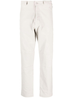 

Logo-patch straight-leg trousers, Moschino Logo-patch straight-leg trousers