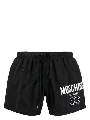 

Logo-print swim shorts, Moschino Logo-print swim shorts