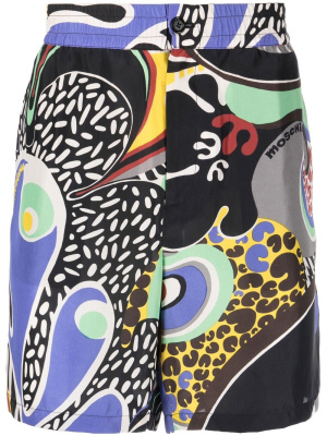 

Graphic print shorts, Moschino Graphic print shorts