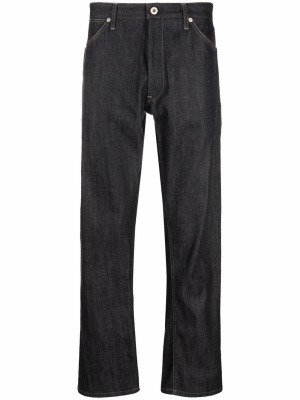 

Logo-patch jeans, Jil Sander Logo-patch jeans