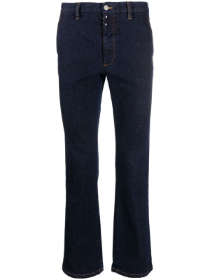 

Mid-rise straight-leg jeans, MM6 Maison Margiela Mid-rise straight-leg jeans