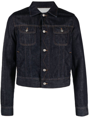 

Contrasting-stitch cotton denim jacket, MM6 Maison Margiela Contrasting-stitch cotton denim jacket