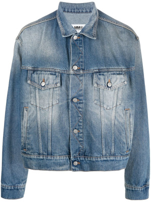 

Fade effect denim jacket, MM6 Maison Margiela Fade effect denim jacket