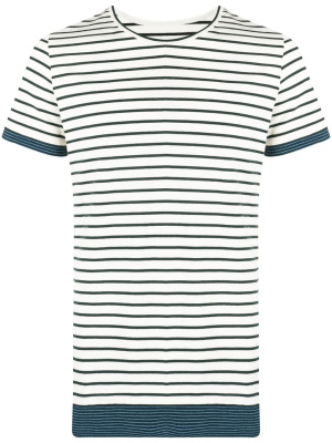 

Short-sleeved striped T-shirt, MM6 Maison Margiela Short-sleeved striped T-shirt