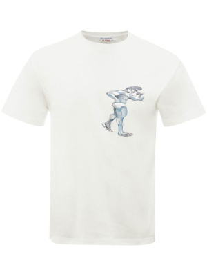 

Graphic-print short-sleeved T-shirt, JW Anderson Graphic-print short-sleeved T-shirt