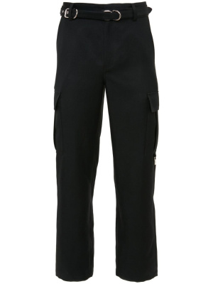 

Belted padlock cargo trousers, JW Anderson Belted padlock cargo trousers